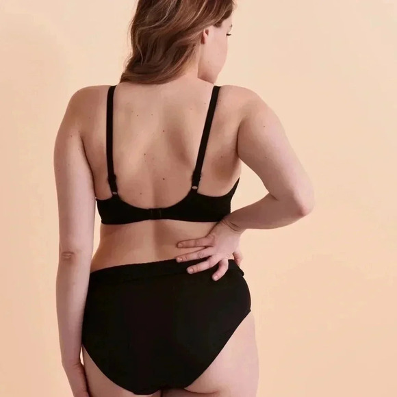 NWT FANTASIE OTTAWA D Cup Plunge Bikini Top 38D - Picture 2 of 7